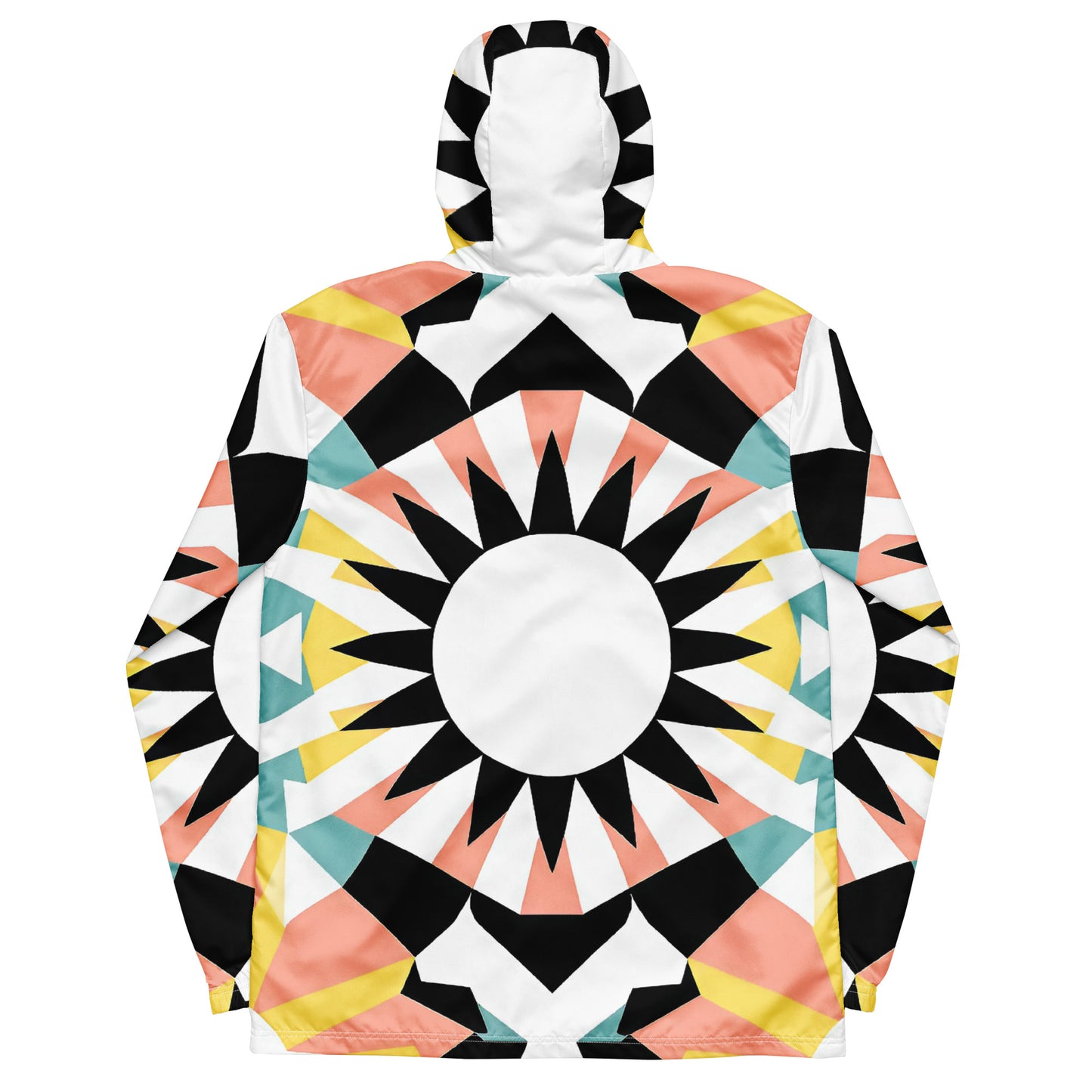 Geo Pop – Color Block Starburst Windbreaker | Windbreaker Drop 01 - #14