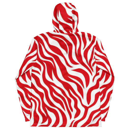 Crimson Striker – Red Zebra Windbreaker | Windbreaker Drop 01 - #12