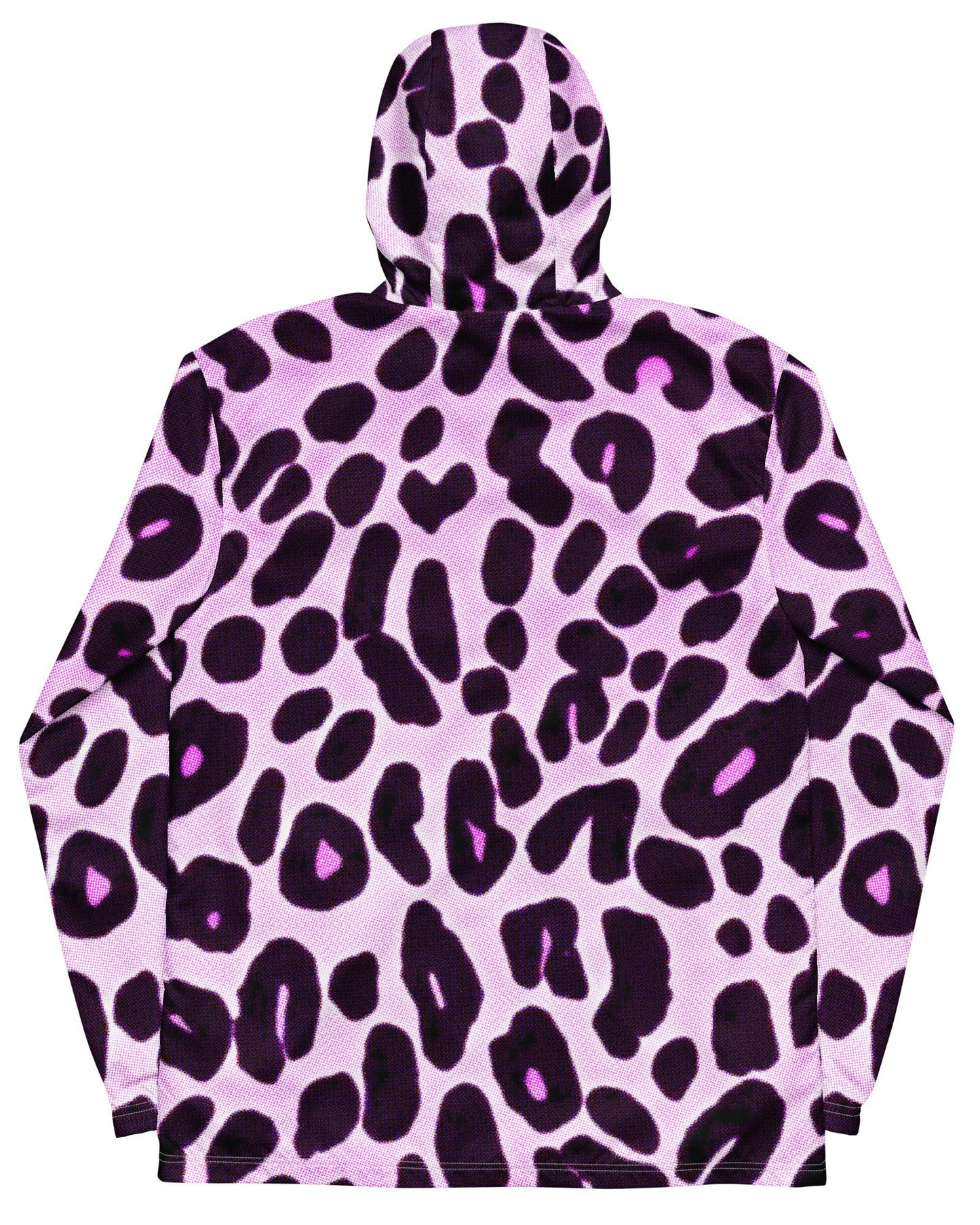 Violet Leopard Windbreaker
