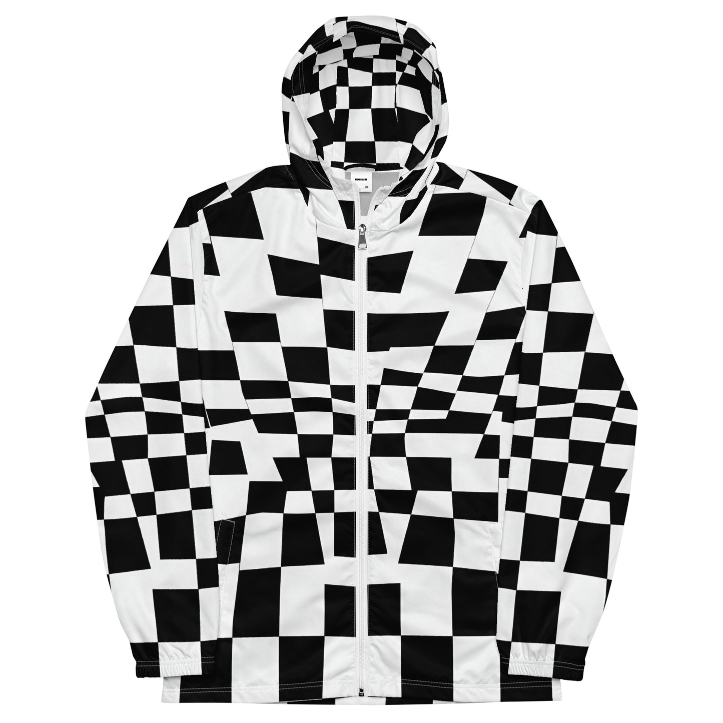 Pixel Clash – Distorted Grid Windbreaker | Windbreaker Drop 01 - #10