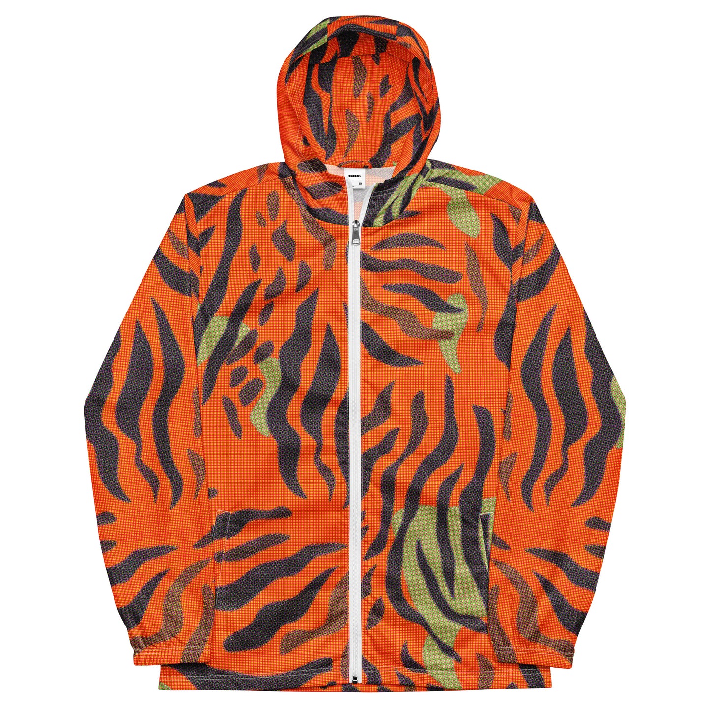 Inferno Tiger – Orange Stripes Windbreaker | Windbreaker Drop 01 - #04