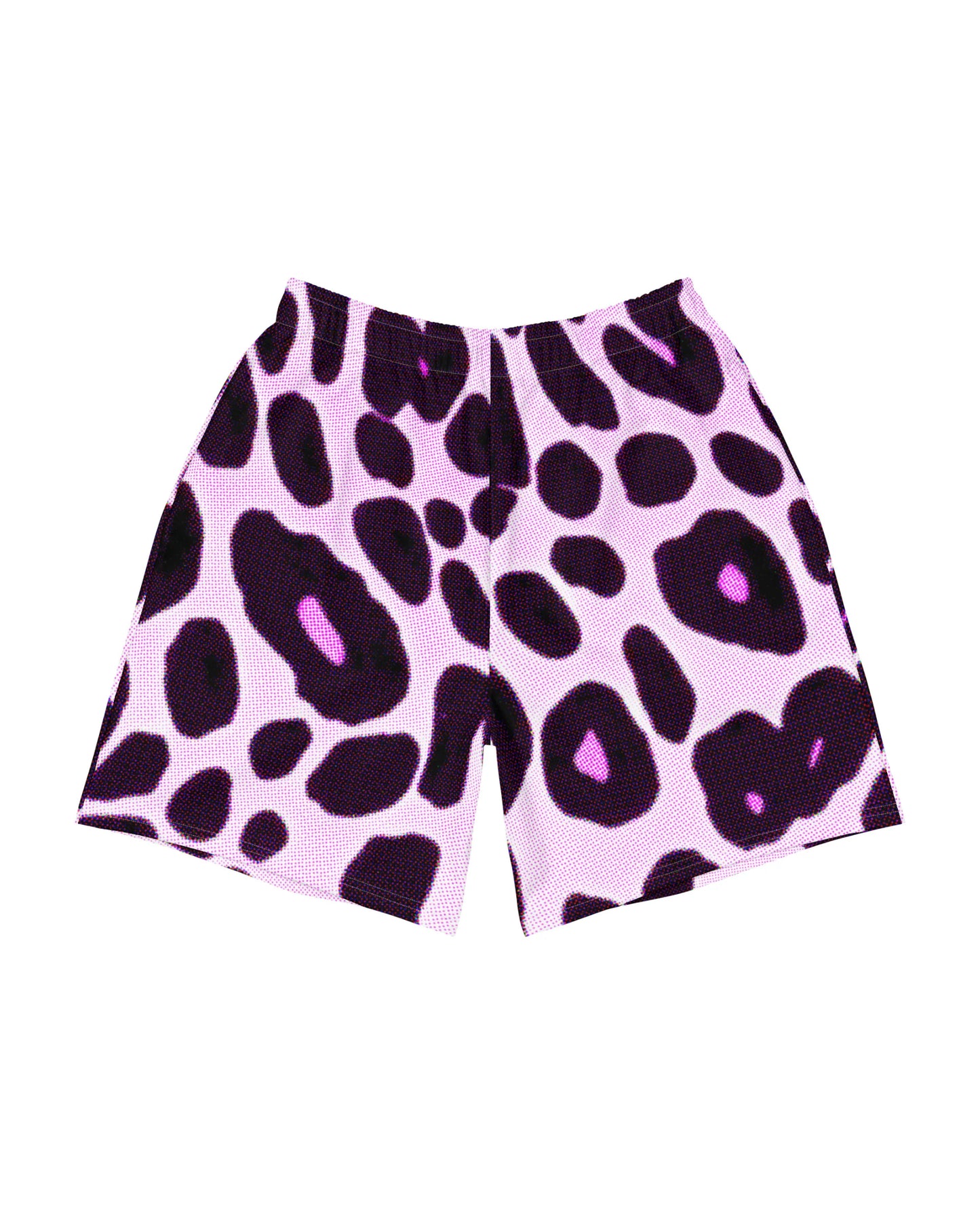 Violet Leopard Shorts