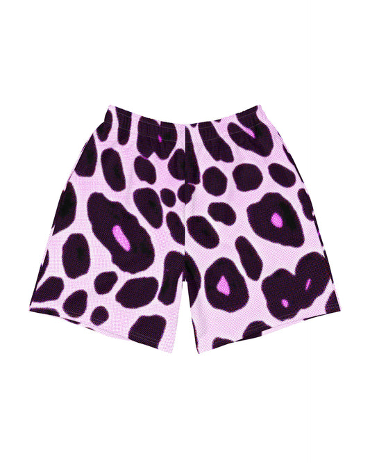 Violet Leopard Shorts