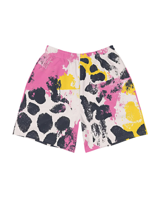 Pink Acid Camo Shorts