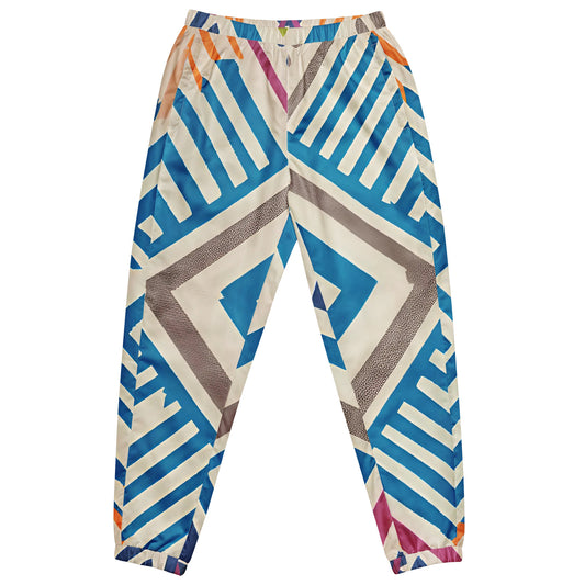 Desert Wave – Blue Chevron Track Pants | Track Pants Drop 01 - #20