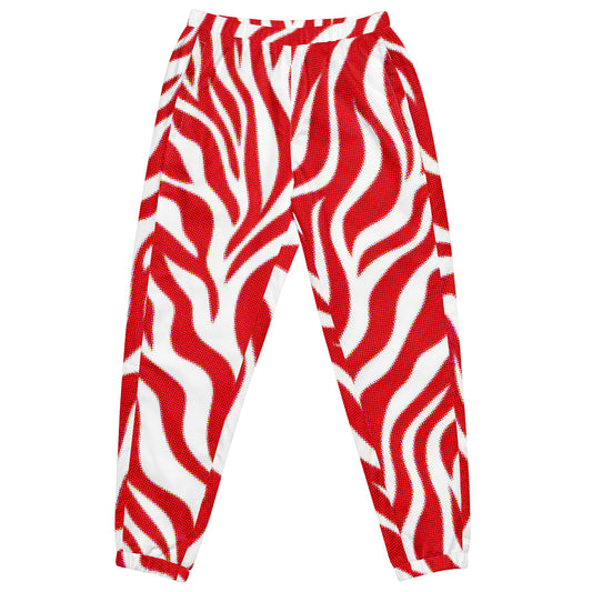 Crimson Striker – Red Zebra Track Pants | Track Pants Drop 01 - #12