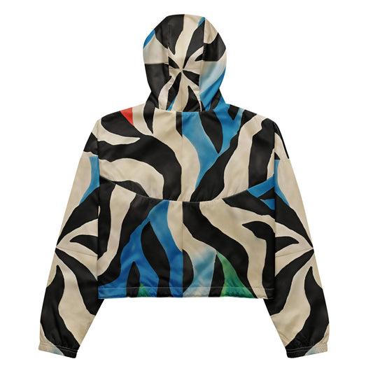 Mirage Drift – Earthwave Camo Cropped Windbreaker | Cropped Windbreaker Drop 01 - #16