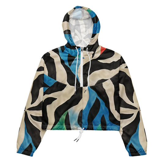 Mirage Drift – Earthwave Camo Cropped Windbreaker | Cropped Windbreaker Drop 01 - #16
