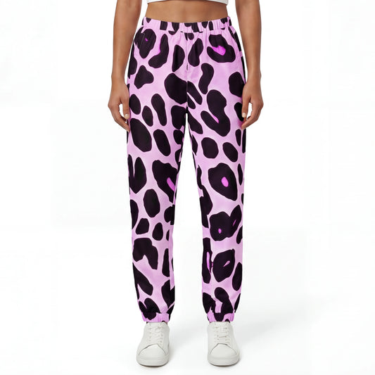 Amethyst Leopard – Violet Leopard Track Pants | Track Pants Drop 01 - #13