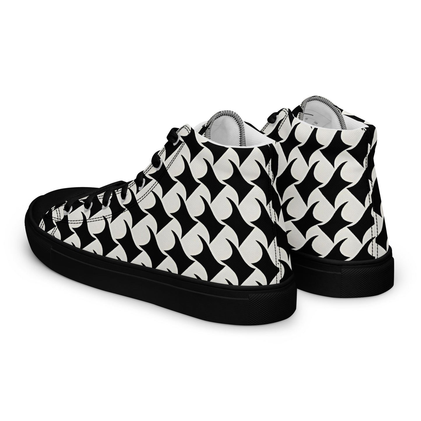 Warp Grid – 3D Checker Illusion High-Tops | Men’s High Top Drop 01 – #35
