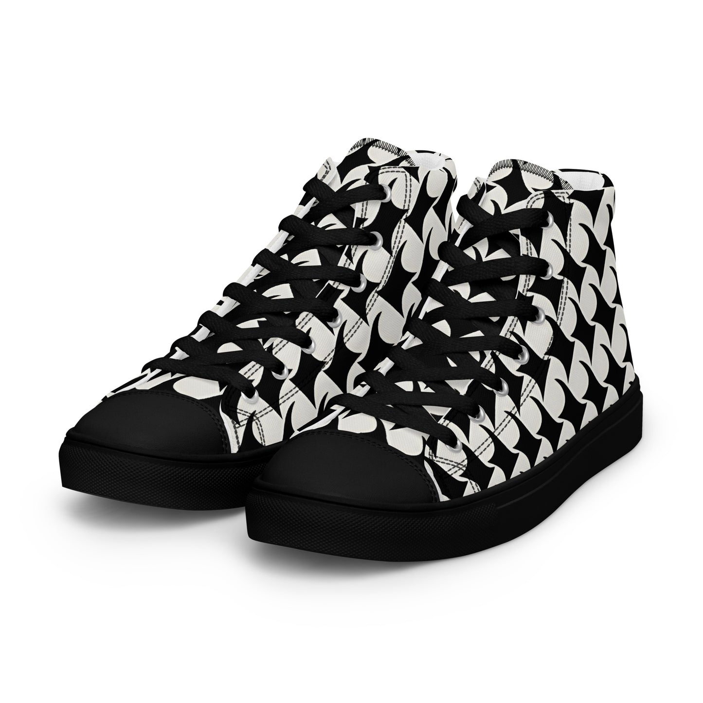 Warp Grid – 3D Checker Illusion High-Tops | Men’s High Top Drop 01 – #35