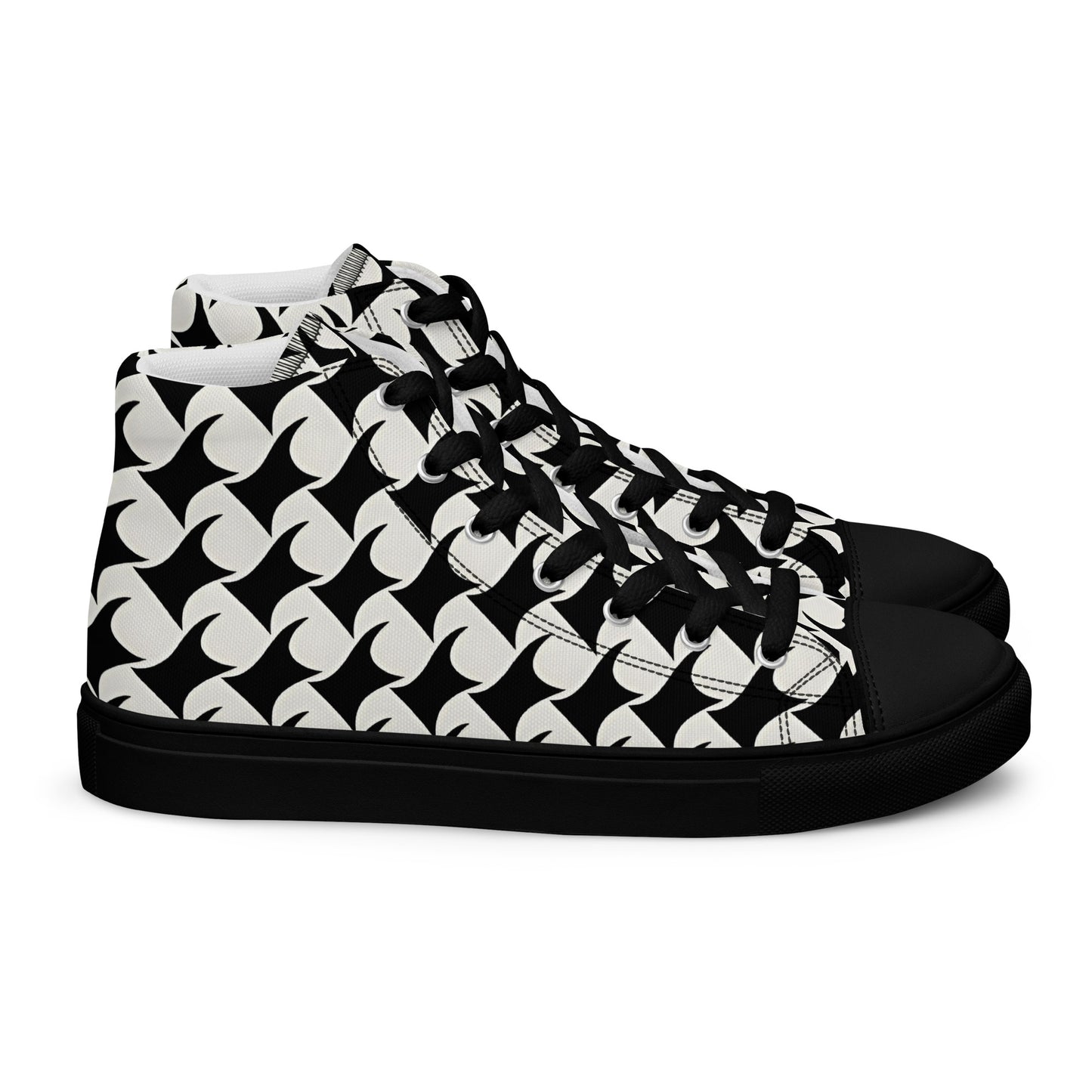 Warp Grid – 3D Checker Illusion High-Tops | Men’s High Top Drop 01 – #35