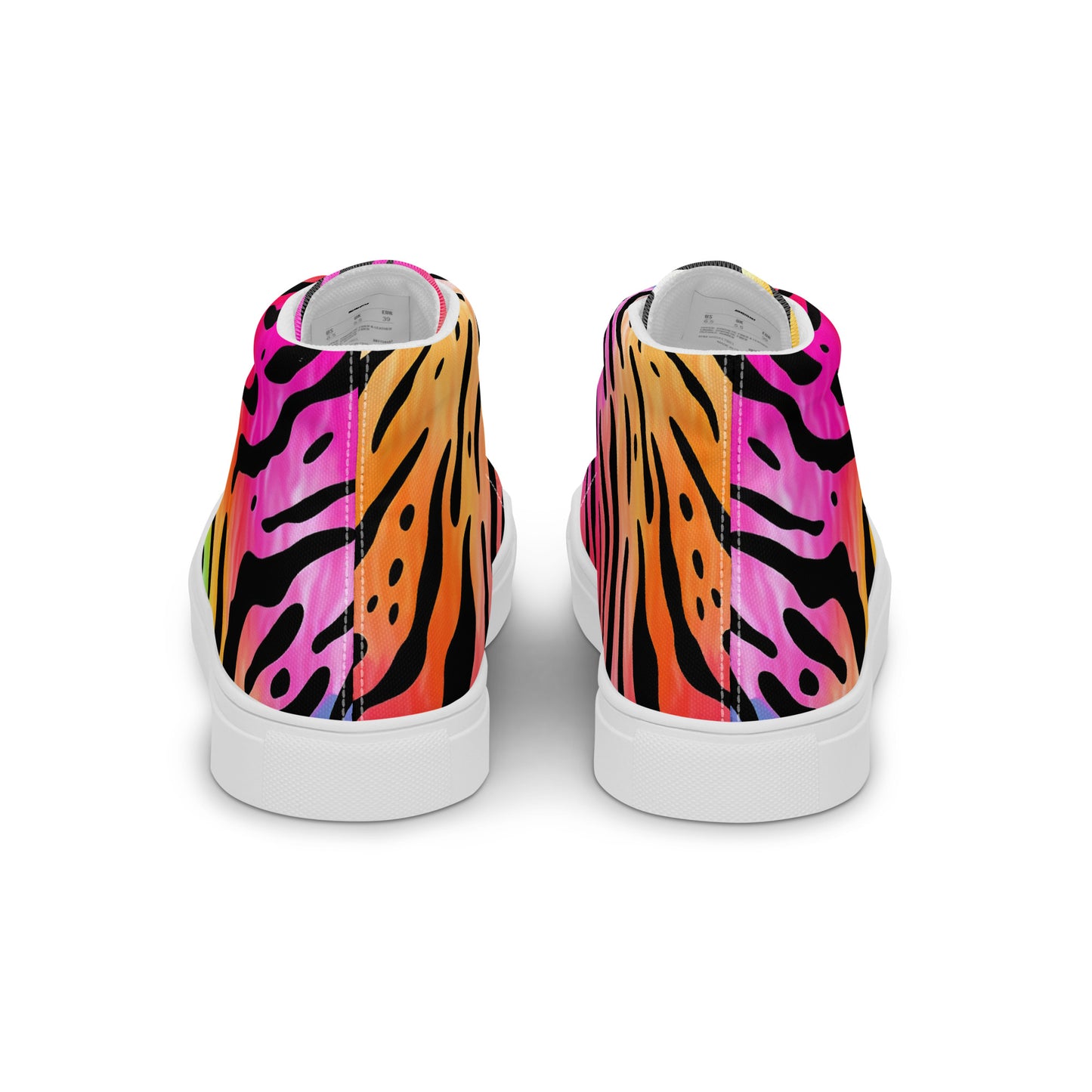 Neon Safari – Electric Animal Print High-Tops | Men’s High Top Drop 01 – #01