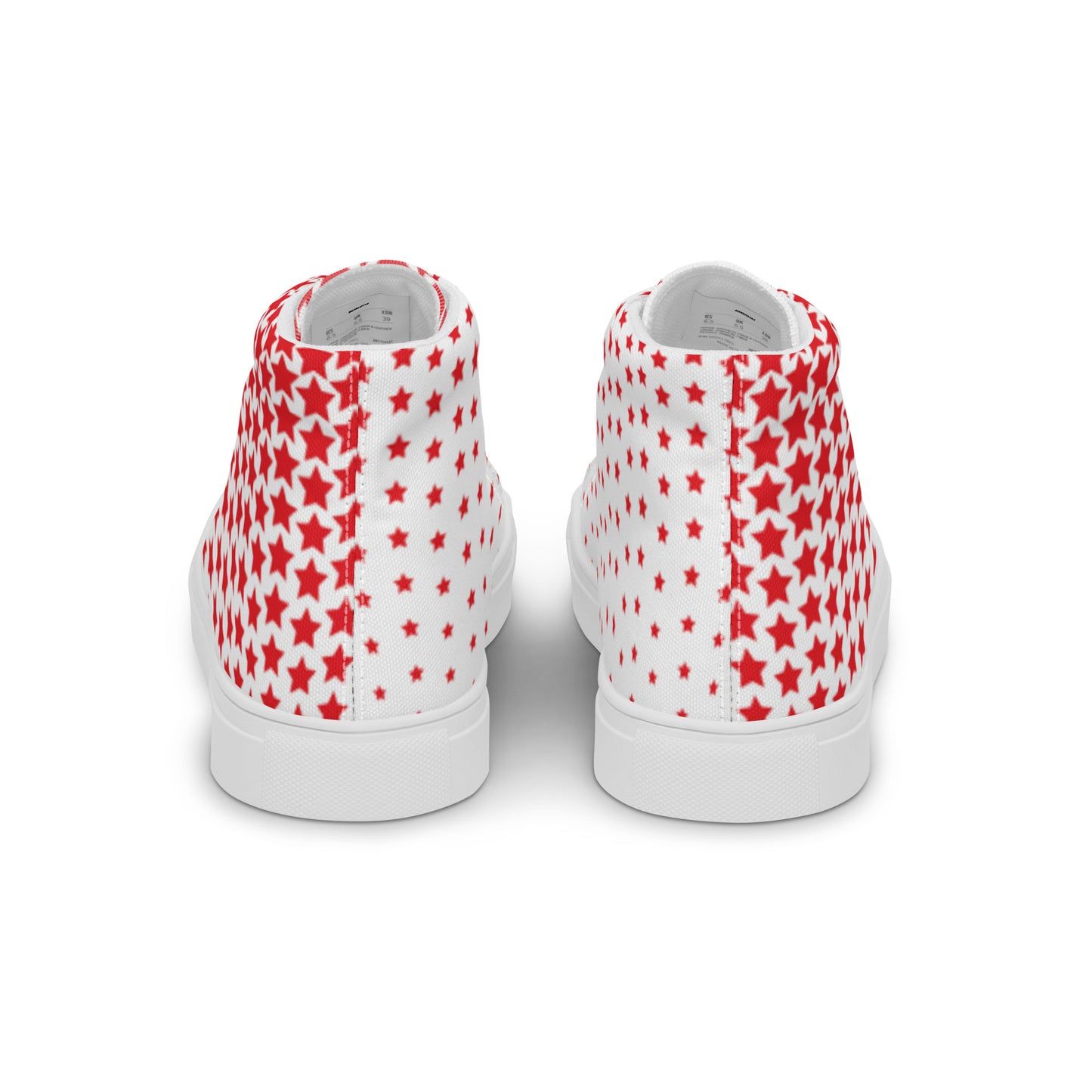 Stardust Nation – Red Star Print High-Tops | Men’s High Top Drop 01 – #39