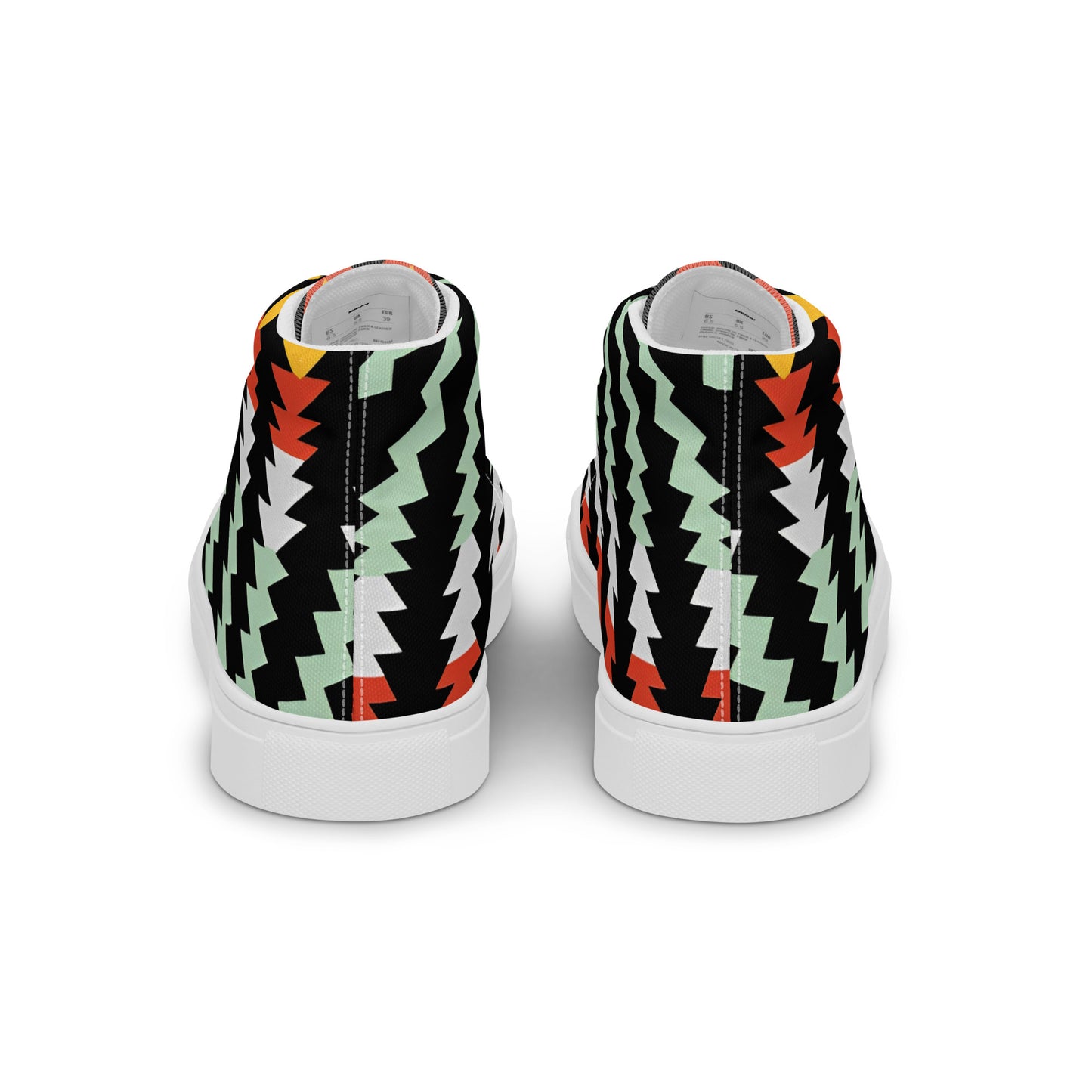 Shadow Pulse – Acid Zig-Zag High-Tops | Men’s High Top Drop 01 – #49