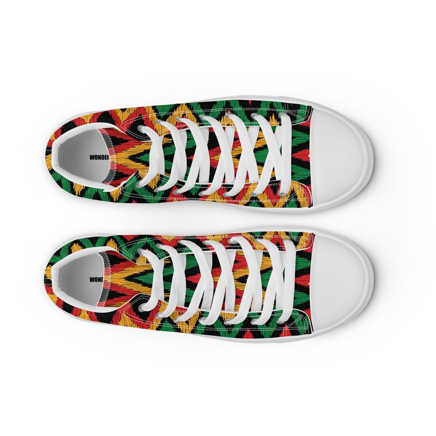Voltage Tribe – Zig-Zag Flame High-Tops | Men’s High Top Drop 01 – #47