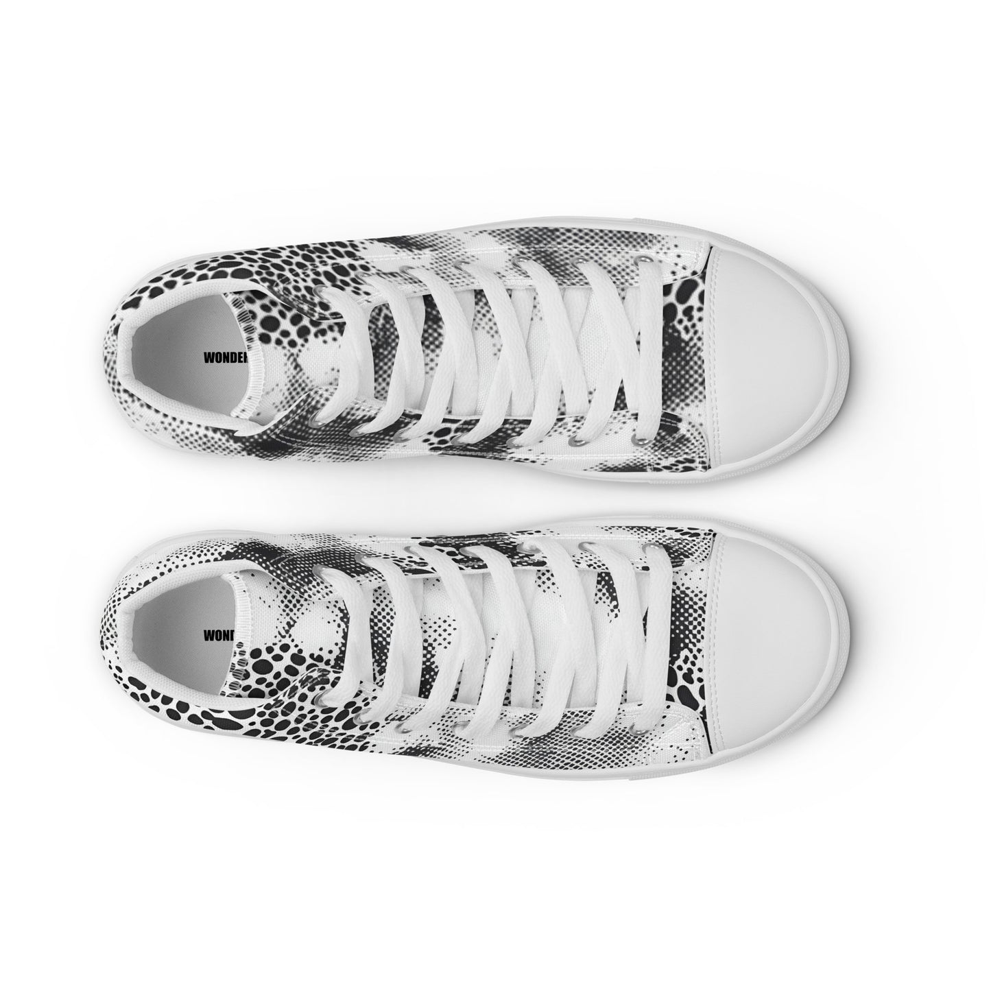 Static Serpent – Monochrome Python High-Tops | Men’s High Top Drop 01 – #31