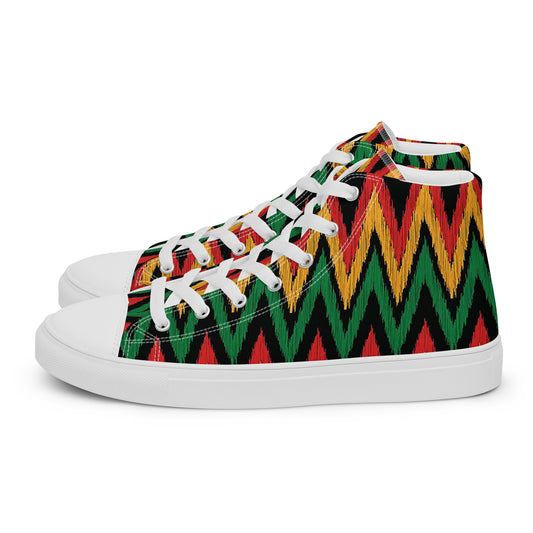 Voltage Tribe – Zig-Zag Flame High-Tops | Men’s High Top Drop 01 – #47