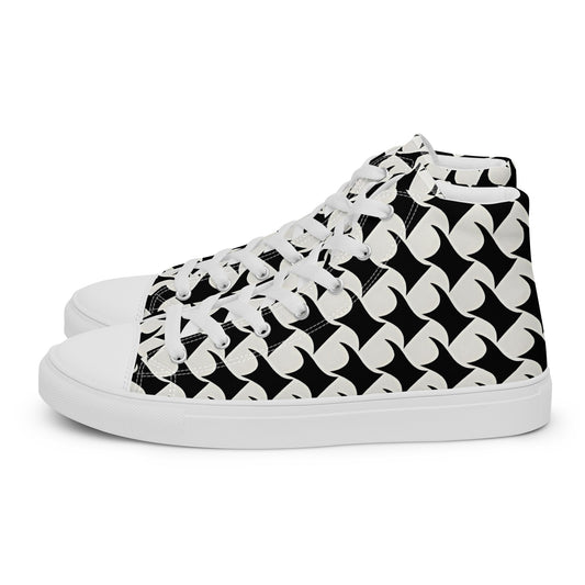 Warp Grid – 3D Checker Illusion High-Tops | Men’s High Top Drop 01 – #35