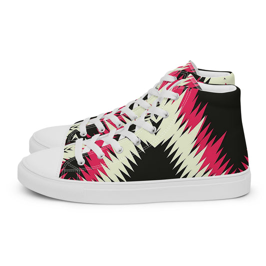 Lava Pop – Tribal Pulse High-Tops | Men’s High Top Drop 01 – #34