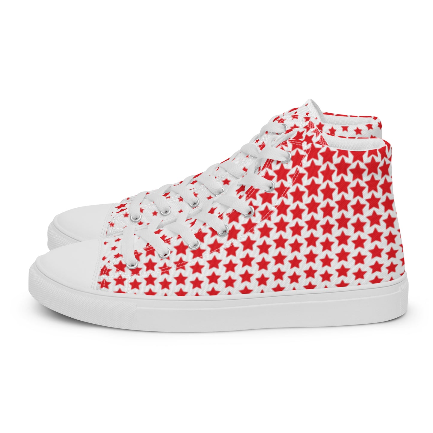 Stardust Nation – Red Star Print High-Tops | Men’s High Top Drop 01 – #39