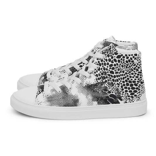 Static Serpent – Monochrome Python High-Tops | Men’s High Top Drop 01 – #31