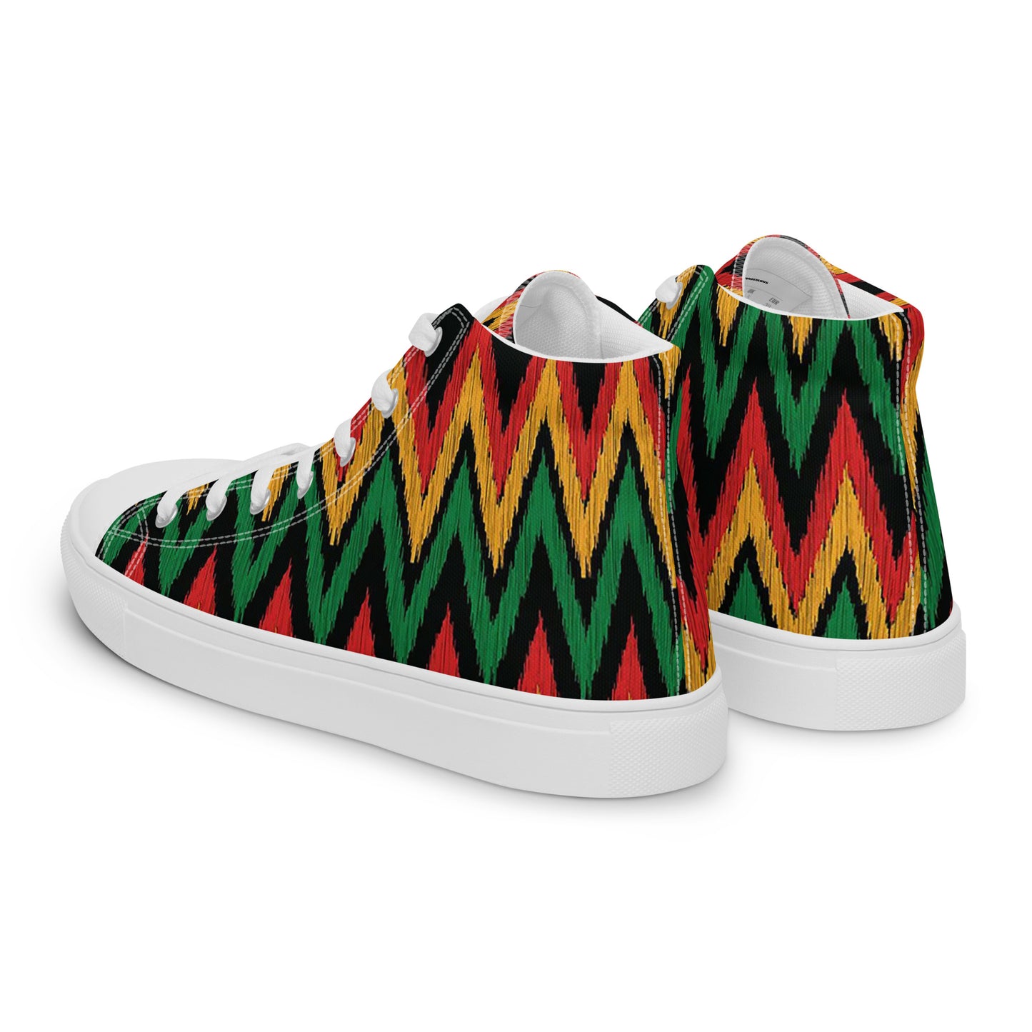 Voltage Tribe – Zig-Zag Flame High-Tops | Men’s High Top Drop 01 – #47