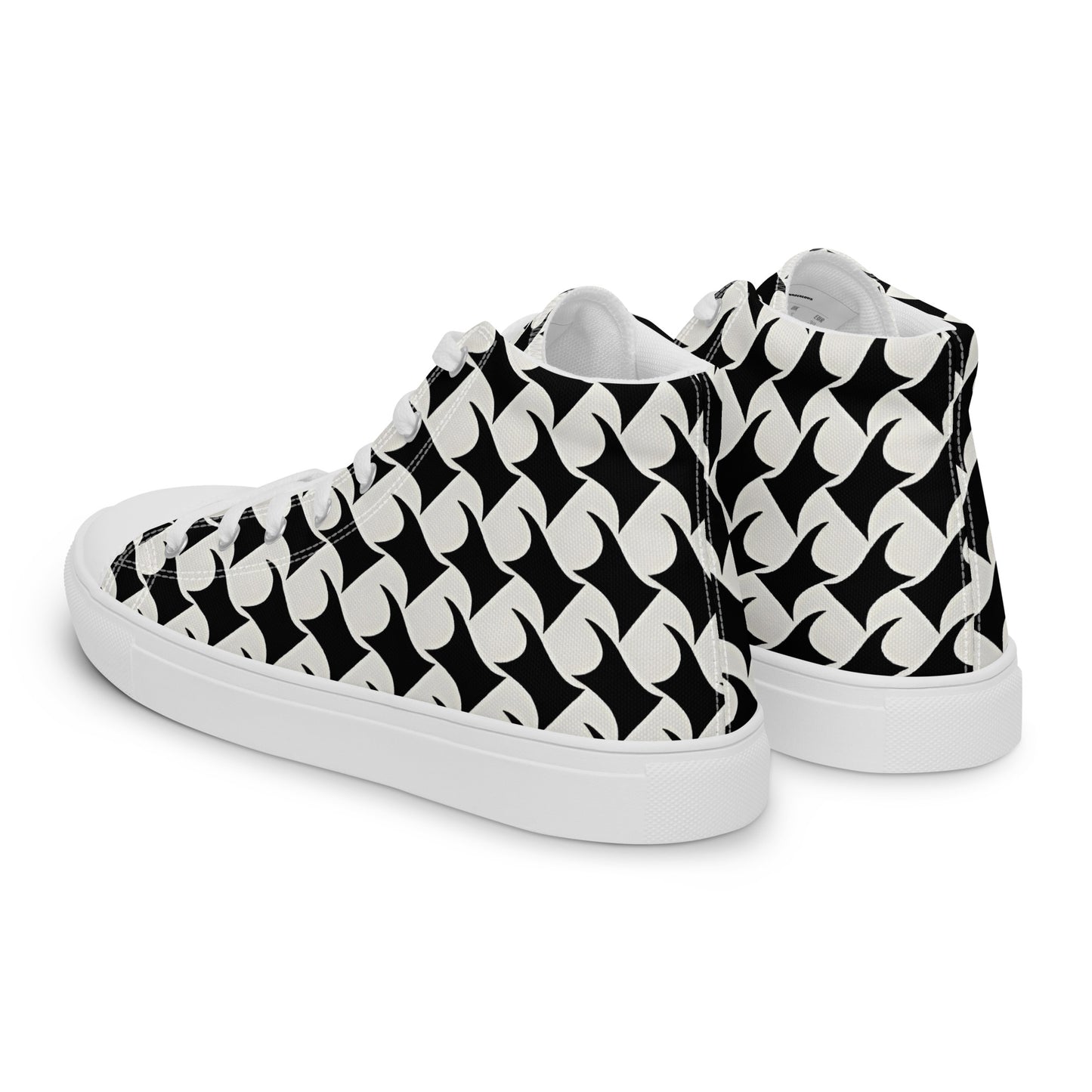 Warp Grid – 3D Checker Illusion High-Tops | Men’s High Top Drop 01 – #35