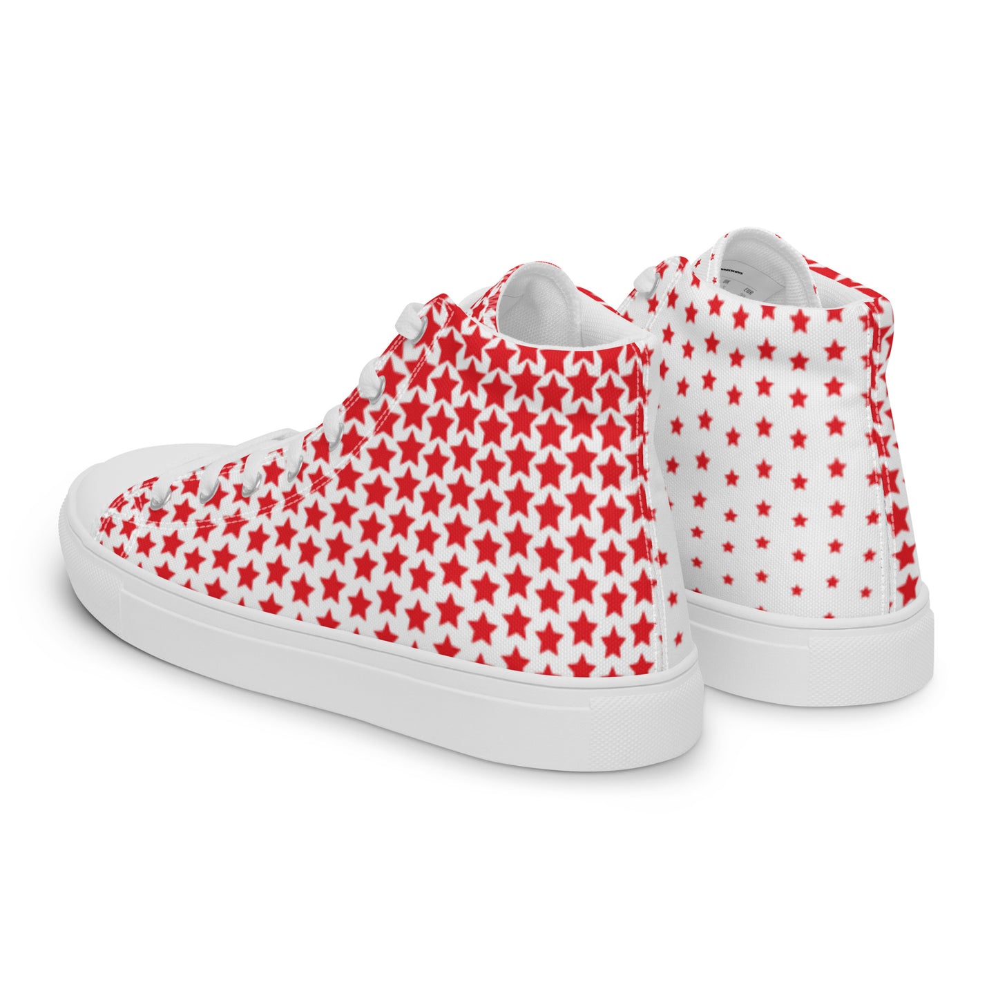 Stardust Nation – Red Star Print High-Tops | Men’s High Top Drop 01 – #39