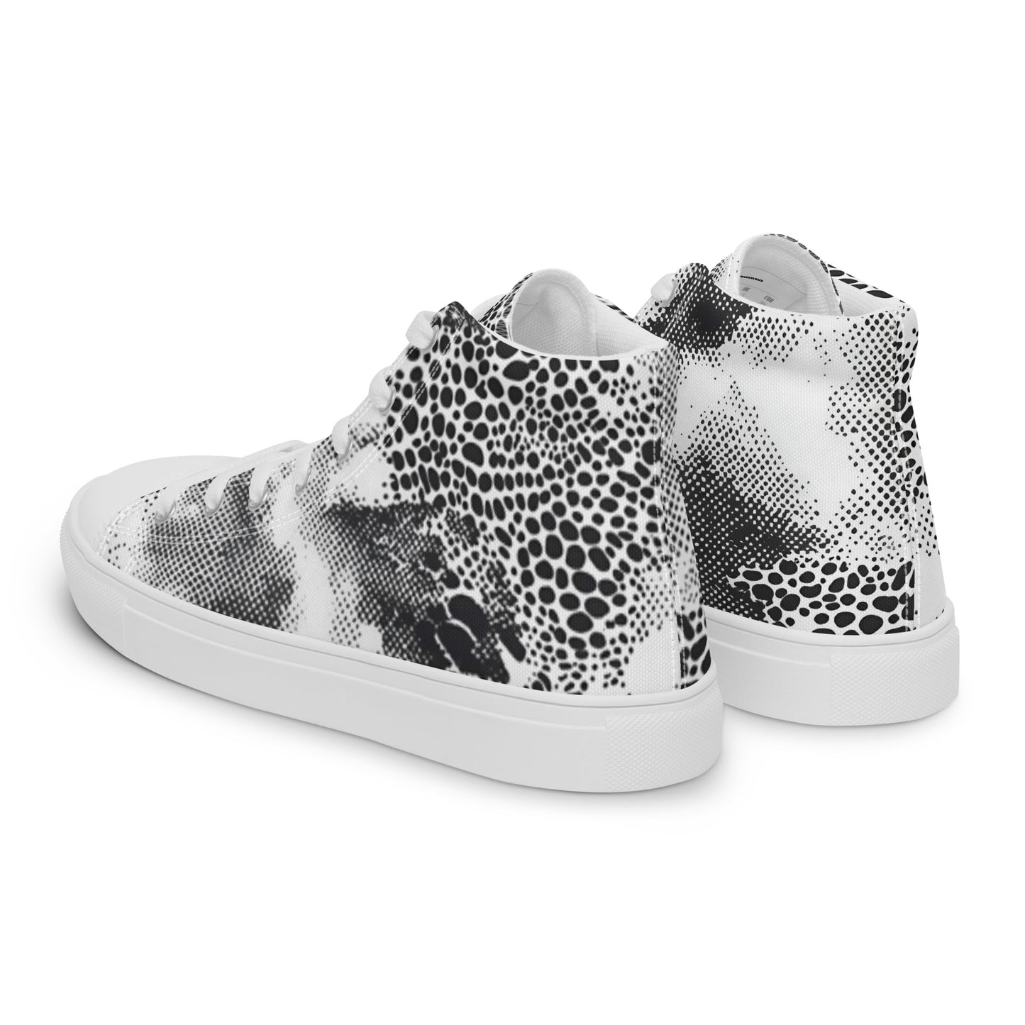 Static Serpent – Monochrome Python High-Tops | Men’s High Top Drop 01 – #31