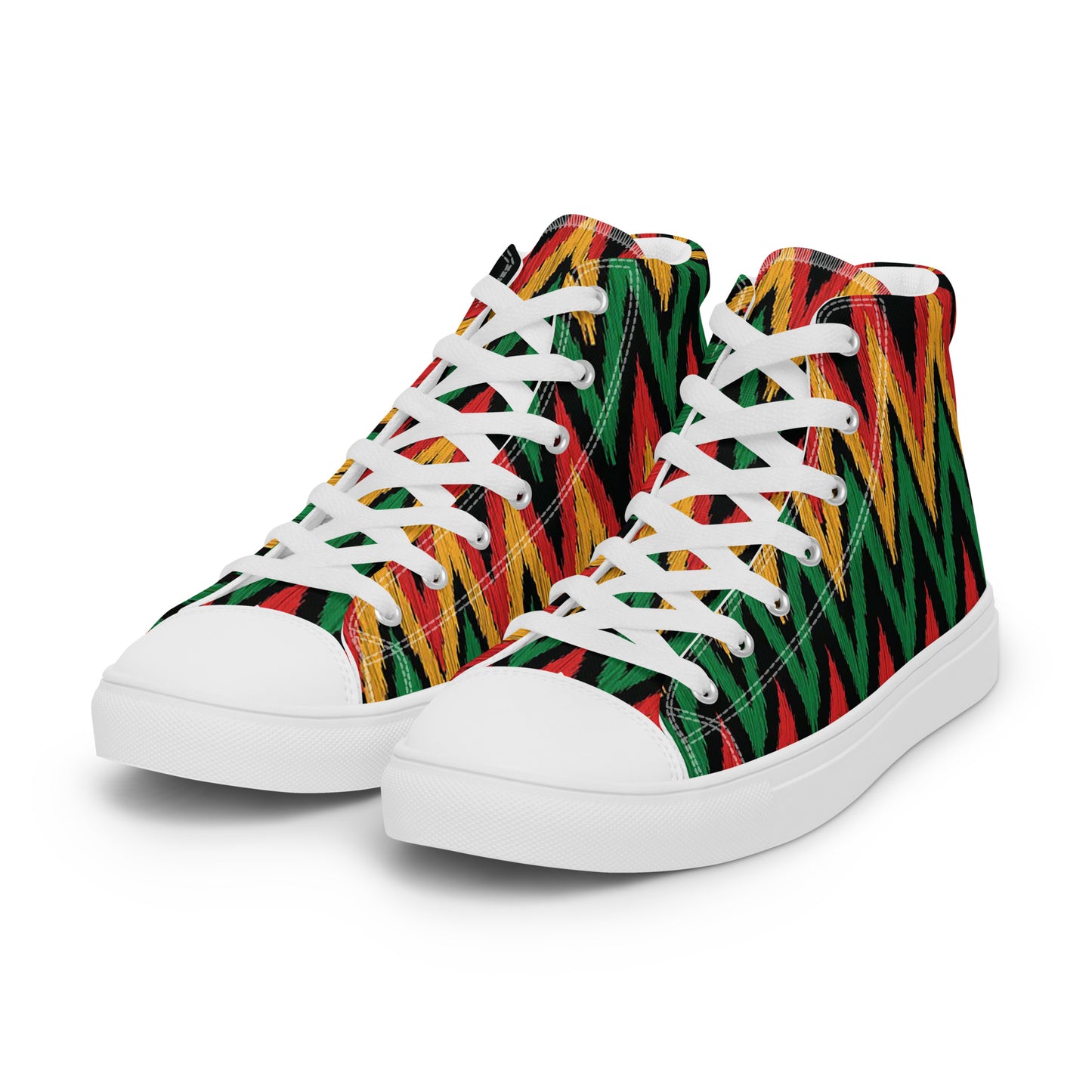 Voltage Tribe – Zig-Zag Flame High-Tops | Men’s High Top Drop 01 – #47