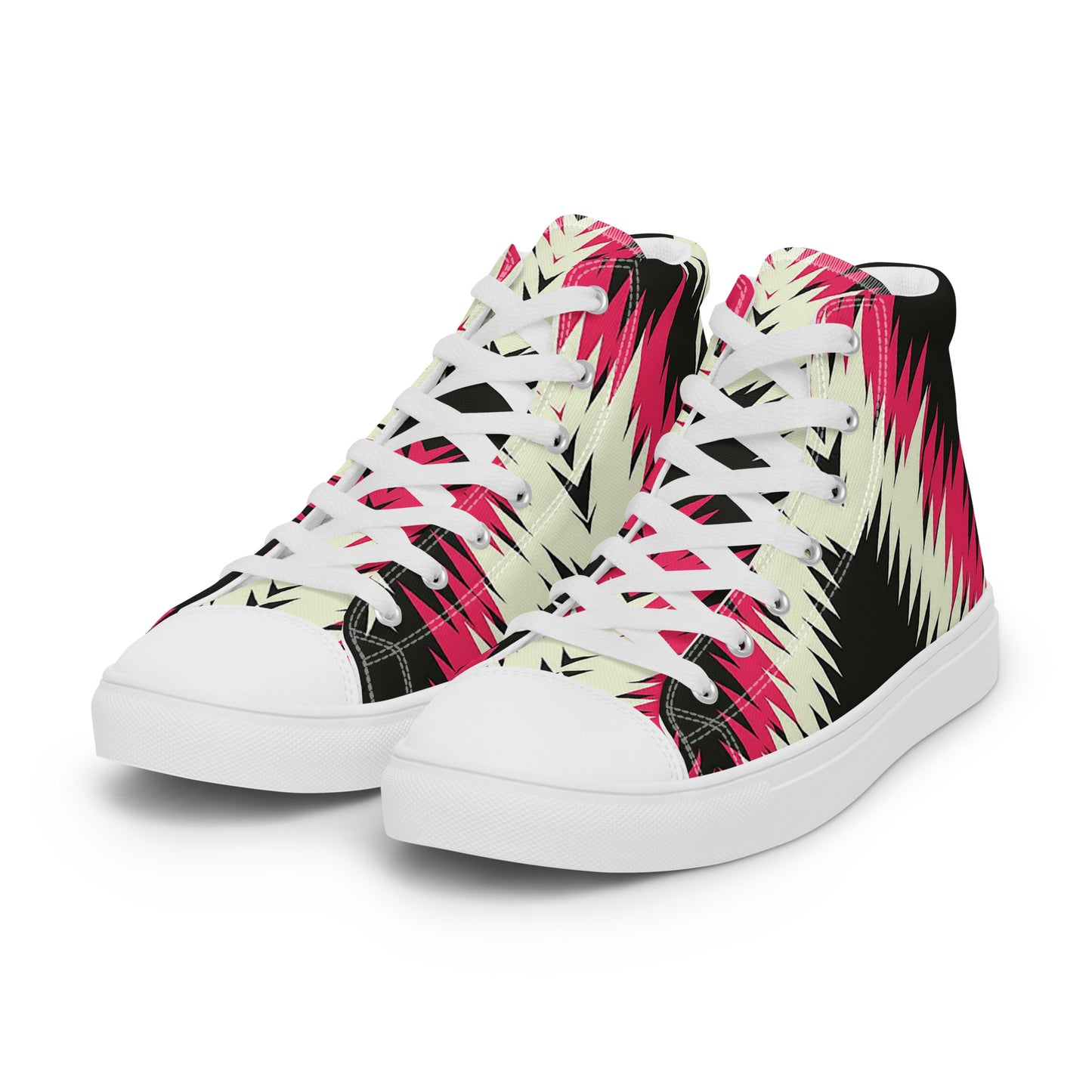 Lava Pop – Tribal Pulse High-Tops | Men’s High Top Drop 01 – #34