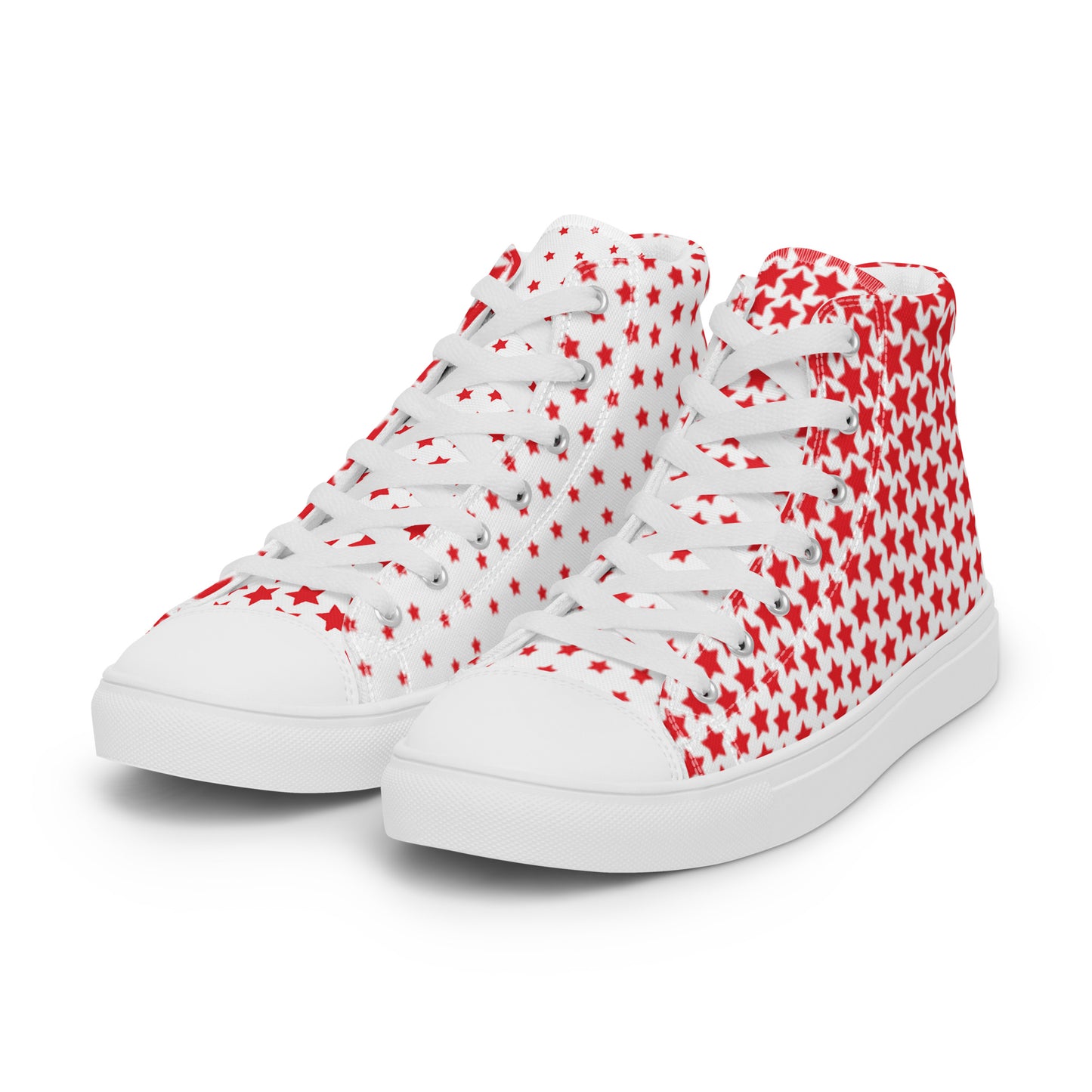Stardust Nation – Red Star Print High-Tops | Men’s High Top Drop 01 – #39