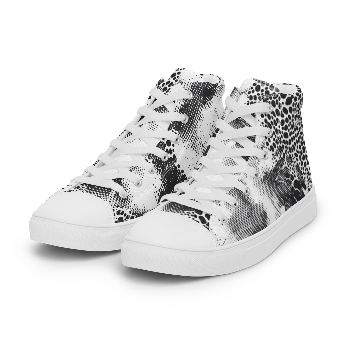 Static Serpent – Monochrome Python High-Tops | Men’s High Top Drop 01 – #31