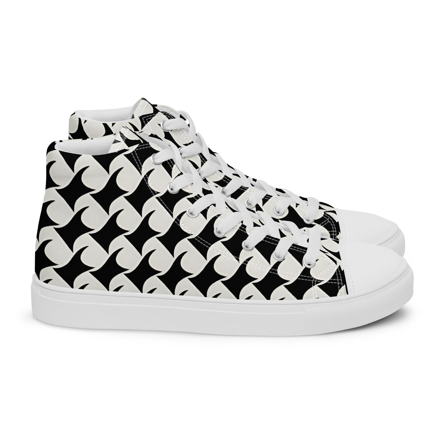Warp Grid – 3D Checker Illusion High-Tops | Men’s High Top Drop 01 – #35
