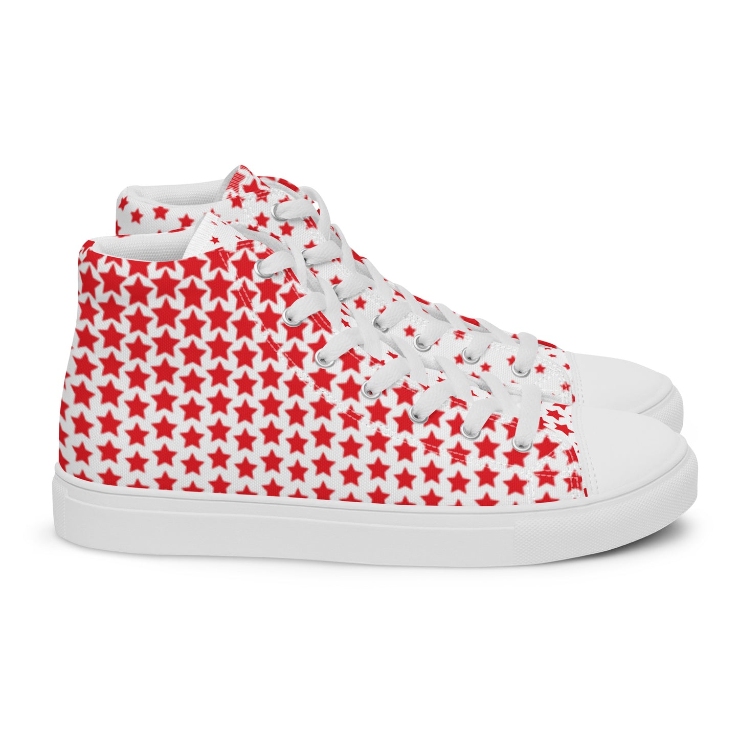 Stardust Nation – Red Star Print High-Tops | Men’s High Top Drop 01 – #39