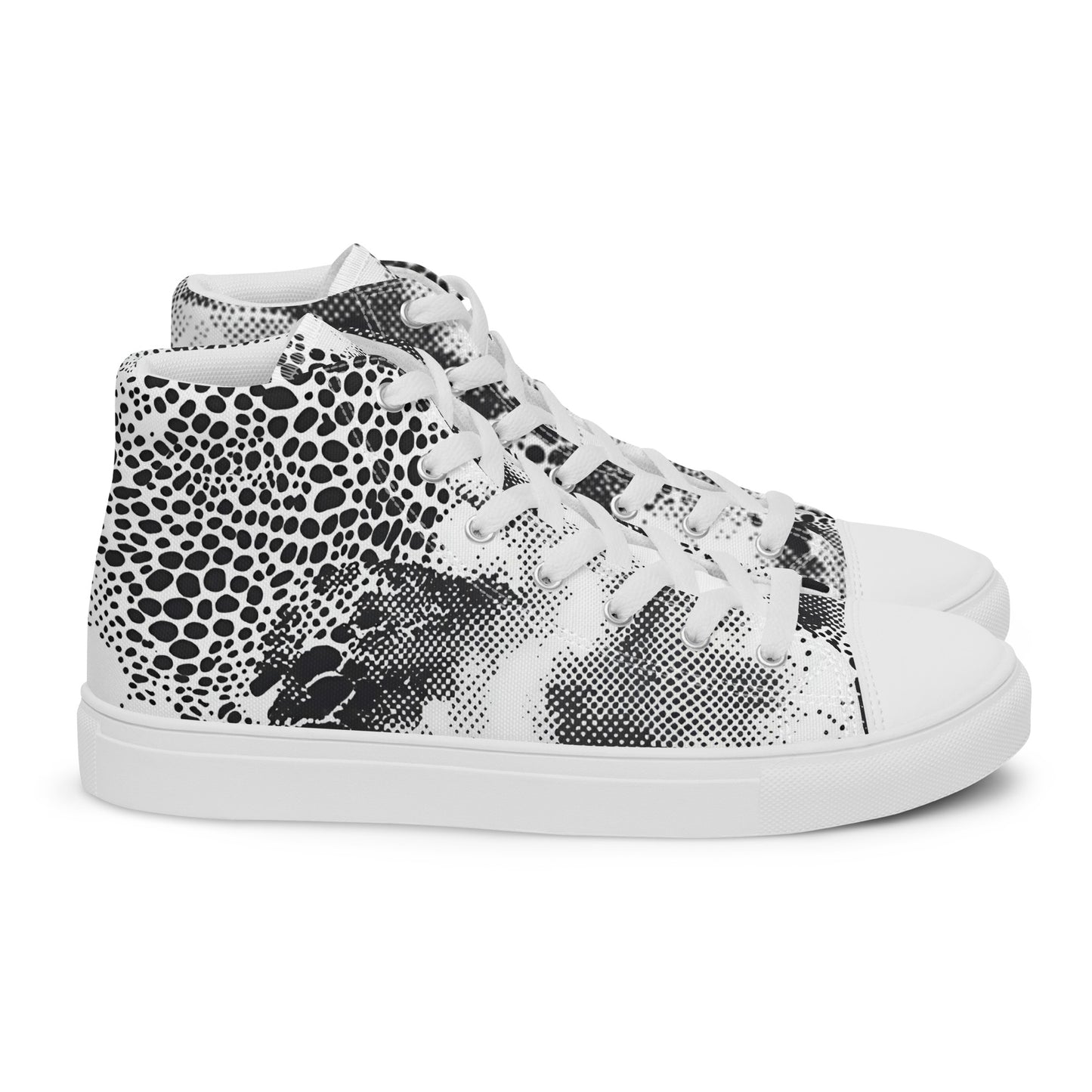 Static Serpent – Monochrome Python High-Tops | Men’s High Top Drop 01 – #31