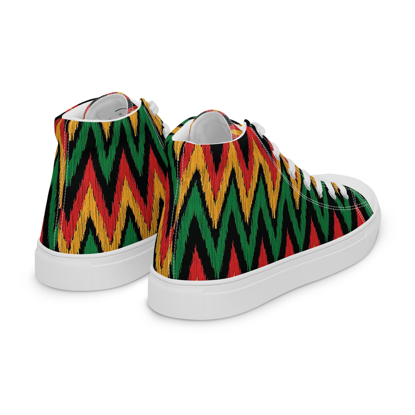 Voltage Tribe – Zig-Zag Flame High-Tops | Men’s High Top Drop 01 – #47