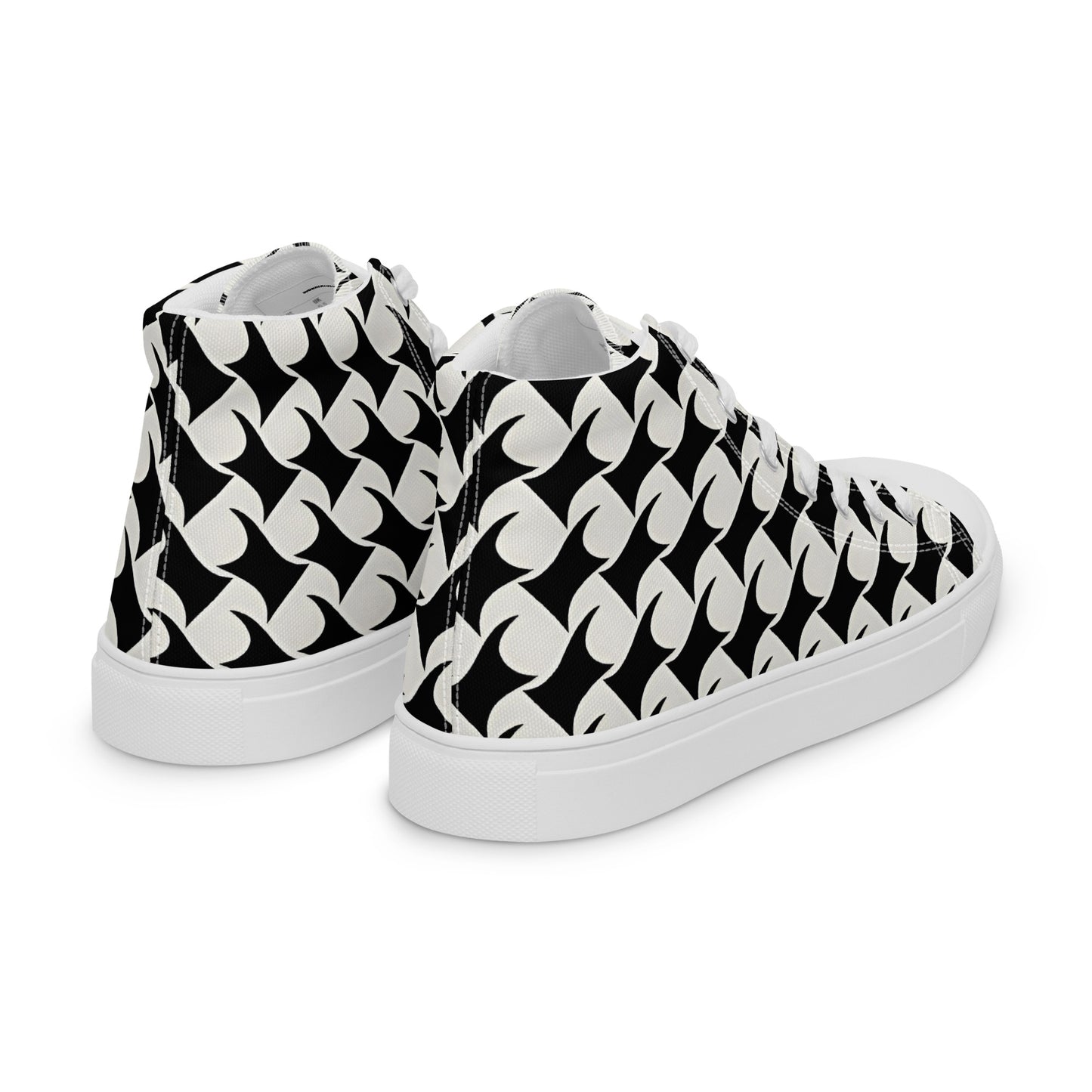 Warp Grid – 3D Checker Illusion High-Tops | Men’s High Top Drop 01 – #35