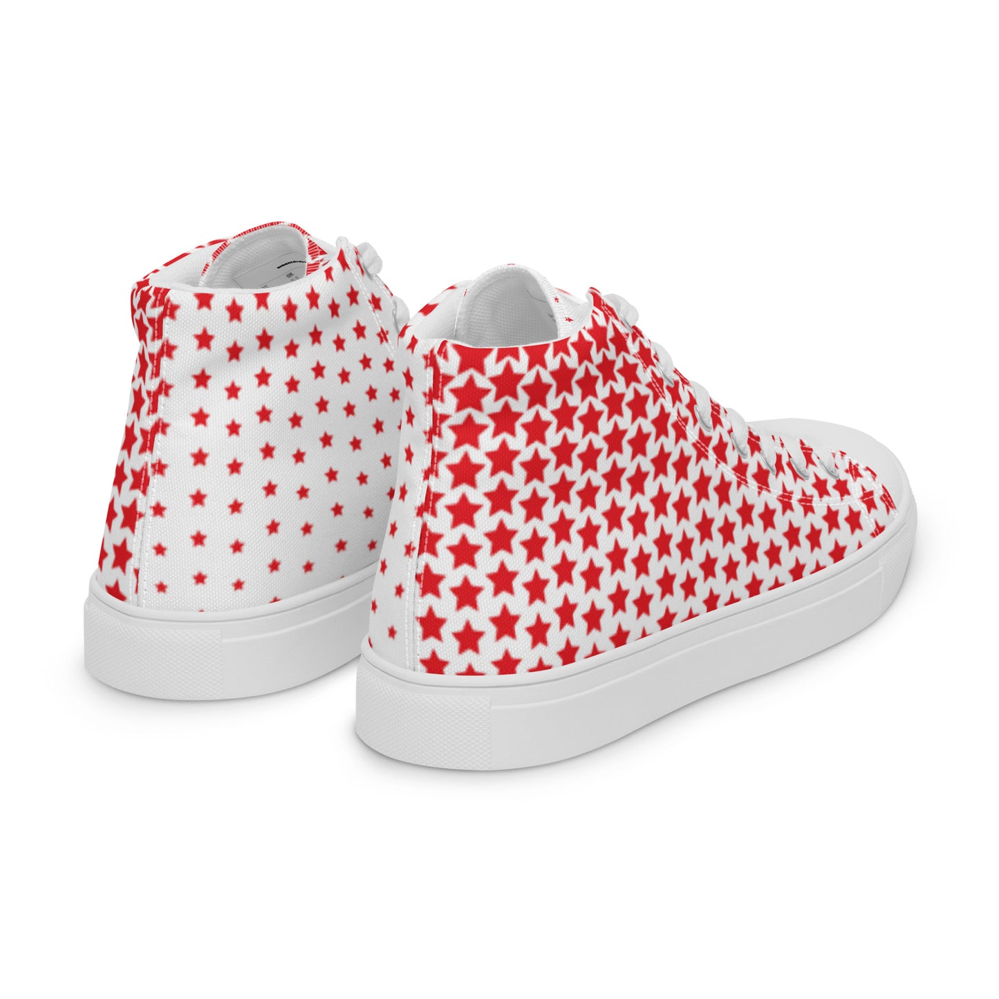 Stardust Nation – Red Star Print High-Tops | Men’s High Top Drop 01 – #39