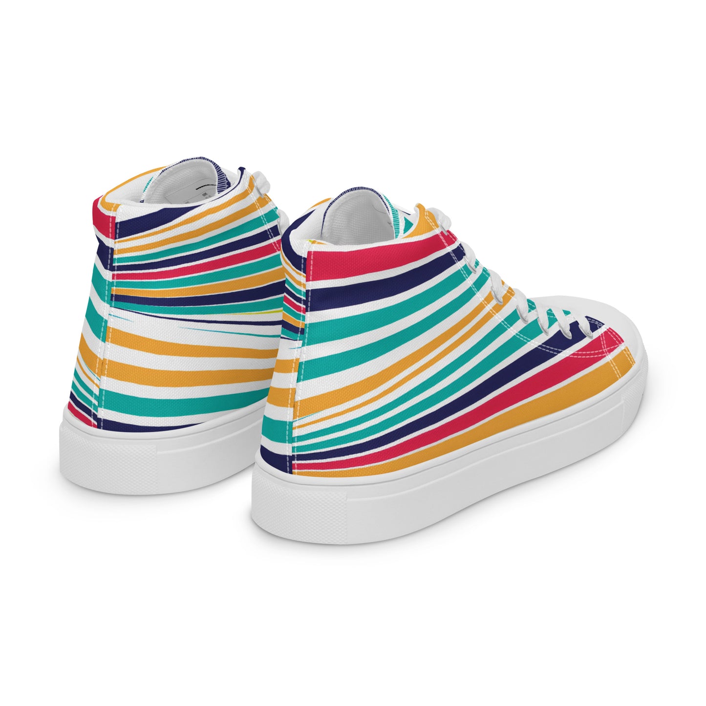 Pop Dreams – Pastel Stripe High-Tops | Men’s High Top Drop 01 – #44