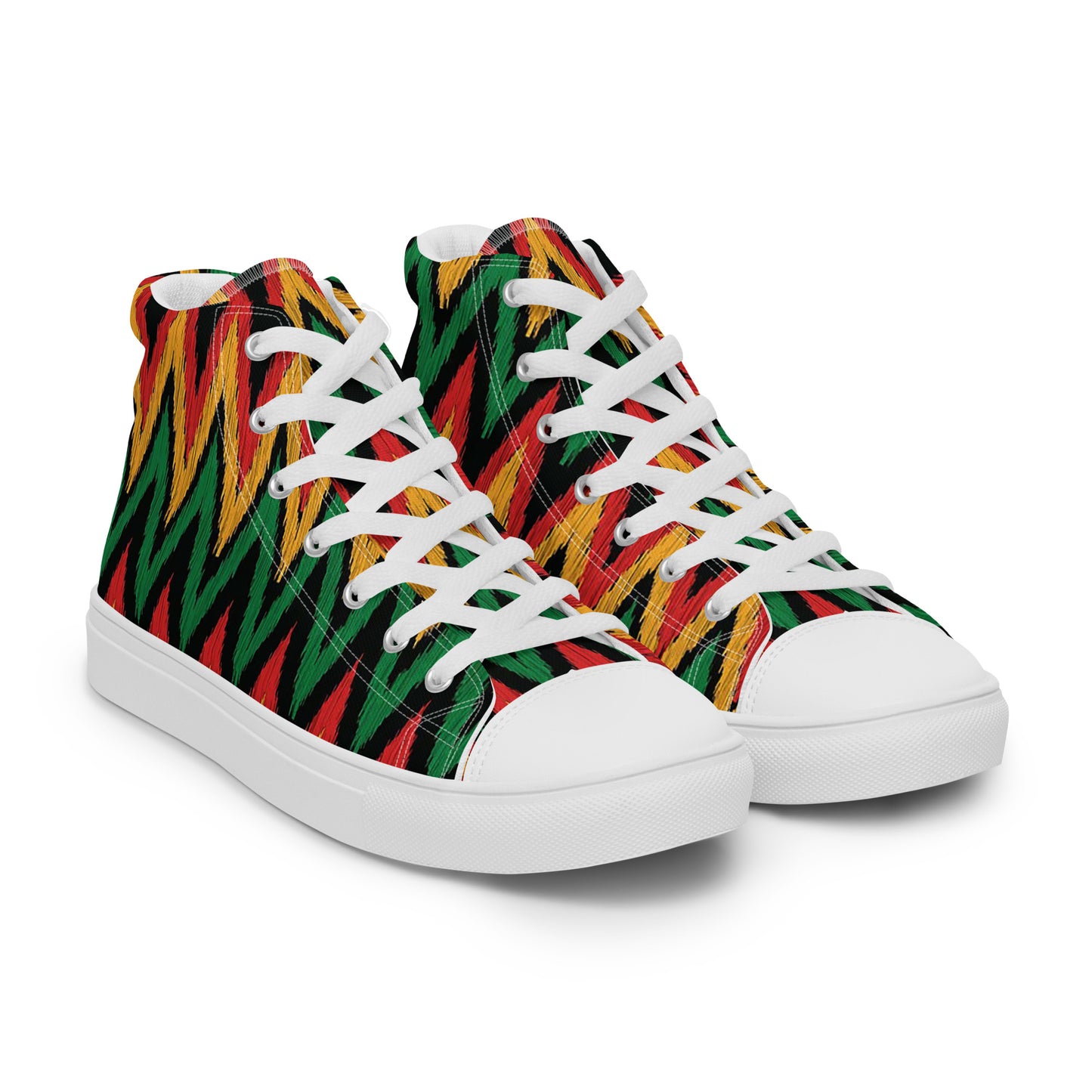 Voltage Tribe – Zig-Zag Flame High-Tops | Men’s High Top Drop 01 – #47