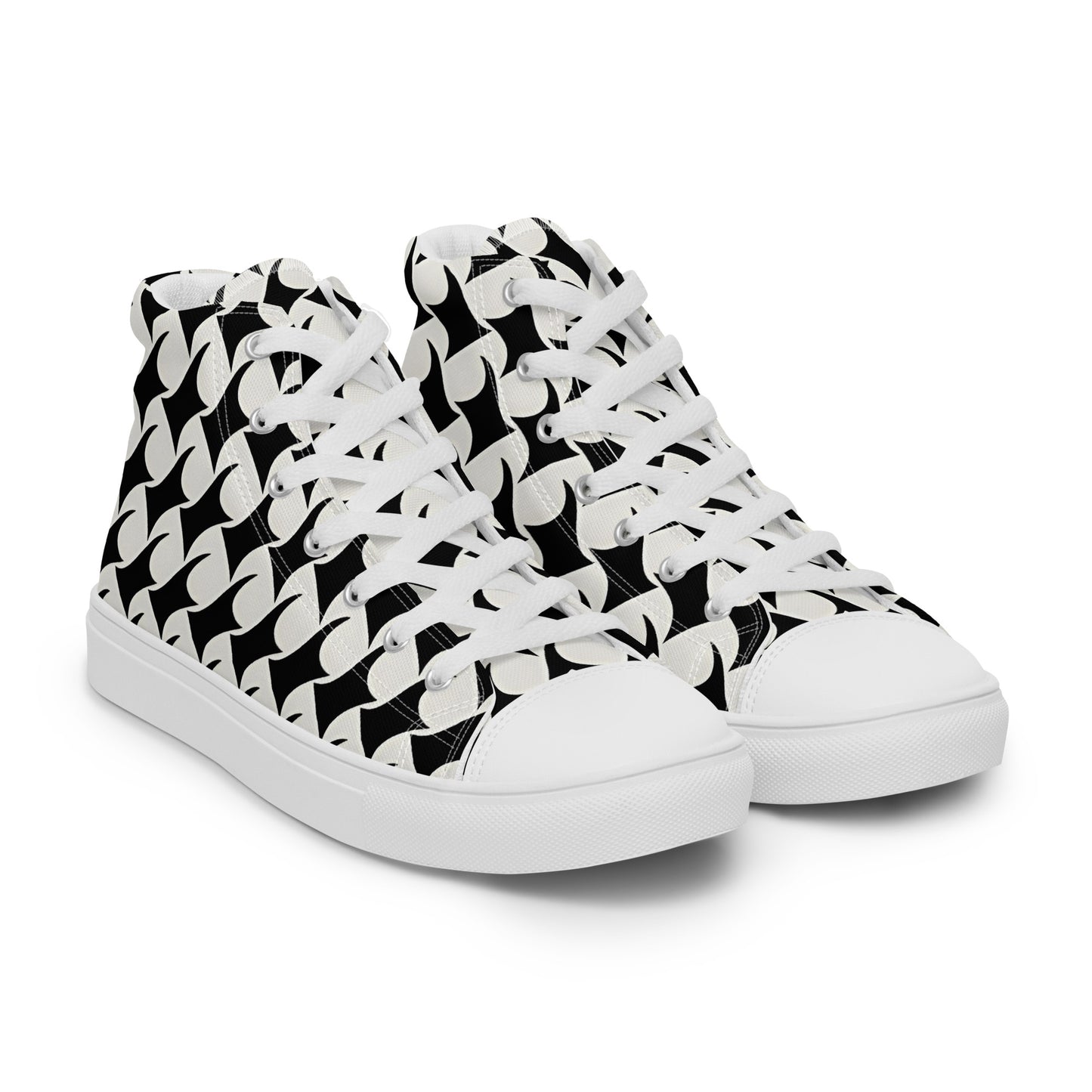 Warp Grid – 3D Checker Illusion High-Tops | Men’s High Top Drop 01 – #35
