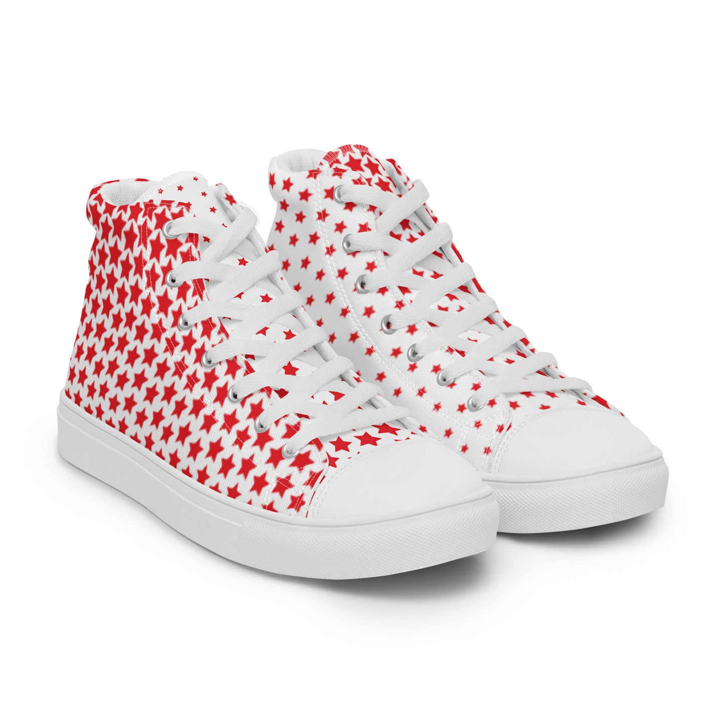 Stardust Nation – Red Star Print High-Tops | Men’s High Top Drop 01 – #39
