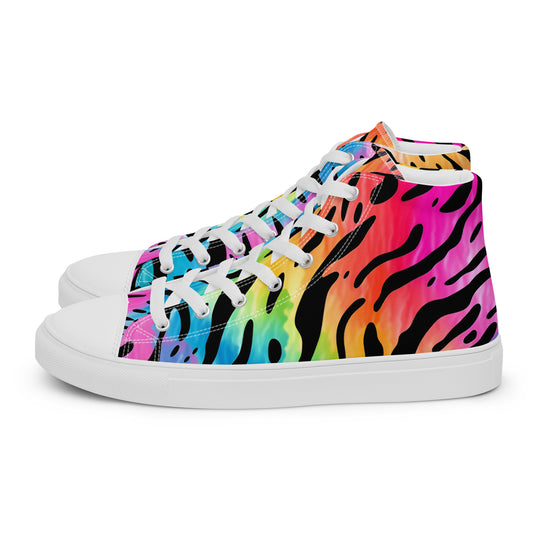 Neon Safari – Electric Animal Print High-Tops | Women’s High Top Drop 01 – #02