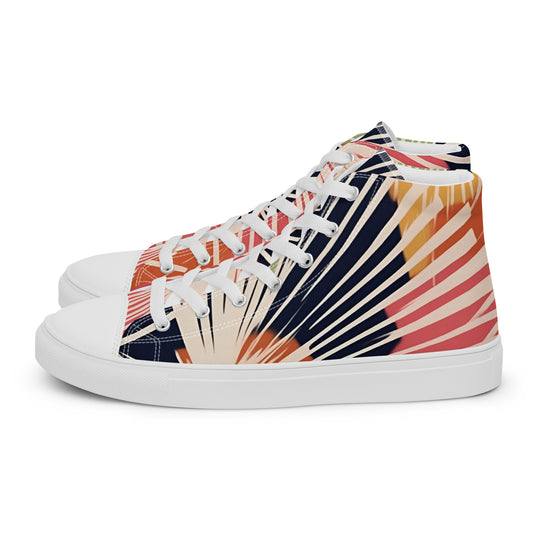 Fan Club – Retro Gradient Burst Canvas High-Tops | Women’s High Top Drop 01 – #42